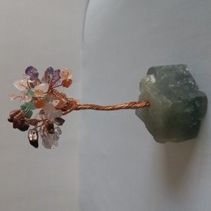 Multi-Gemstone Crystal Tree.